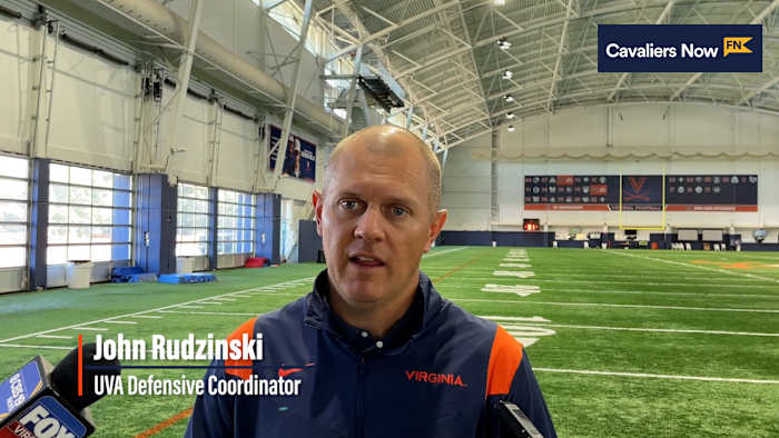 UVA defensive coordinator John Rudzinski discusses the Virginia defense and previews the game against Duke.